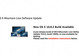 OS X 10.8.3 build 12D54 rilasciata agli svilupatori (immagine in evidenza) - TheAppleLounge.com