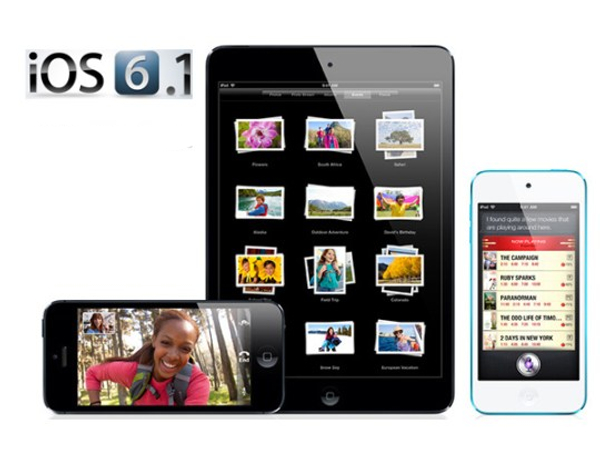 Aggiornamento iOS 6.1