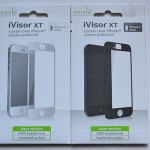 moshi iVisor XT for iPhone 5, immagine frontale della confezione per iPhone 5 bianco e iPhone 5 nero - TheAppleLounge.com