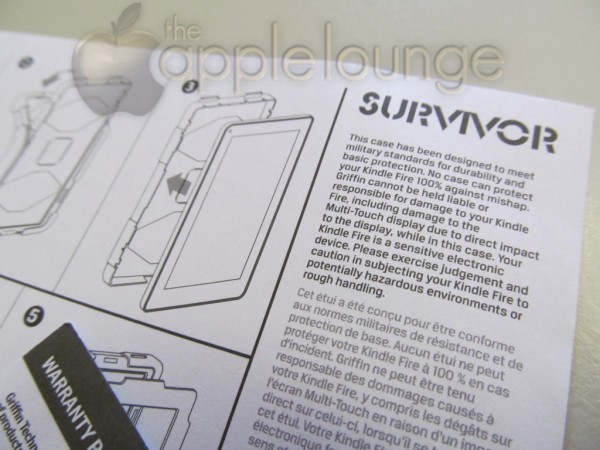 Cover Survivor by Griffin Technology, istruzioni - TheAppleLounge.com