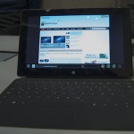 Microsoft Surface con Windows RT, immagine frontale - TheAppleLounge.com