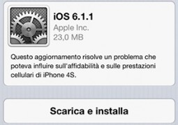 iOS 6.1.1 per iPhone 4S - TheAppleLounge.com