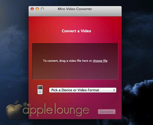 Conversione video app Mac