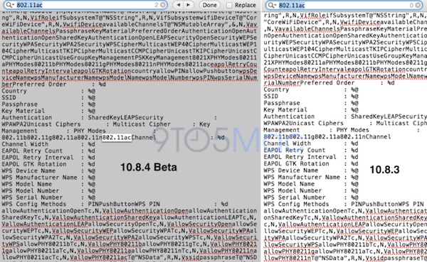 OS X 10.8.4 Beta 802.11ac Gigabit Wi-Fi