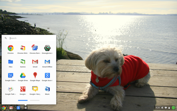 Chromium app launcher