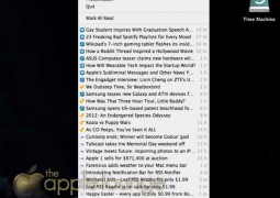Lettore feed RSS Mac