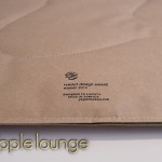papernomad, MacBook 15'' sleeve (dettaglio logo) - TheAppleLounge.com