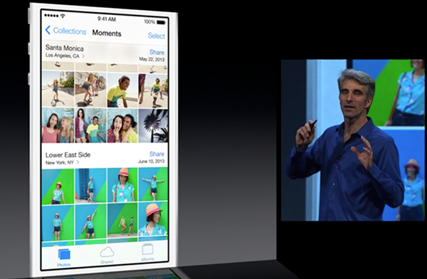 App immagini iOS 7