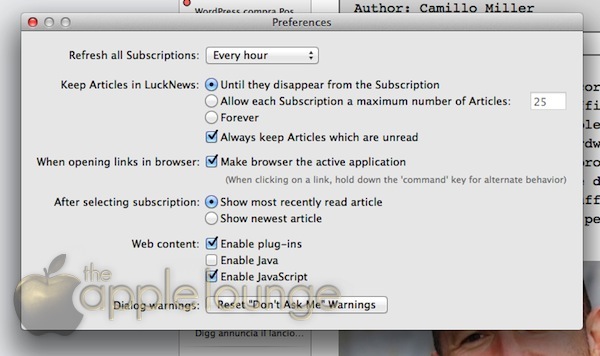 feed reader mac