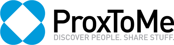 ProxToMe, Discover People, Share Stuff (Logo) - TheAppleLounge.com