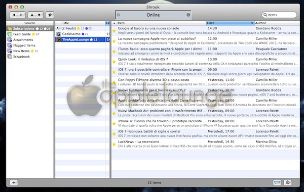 feed reader mac