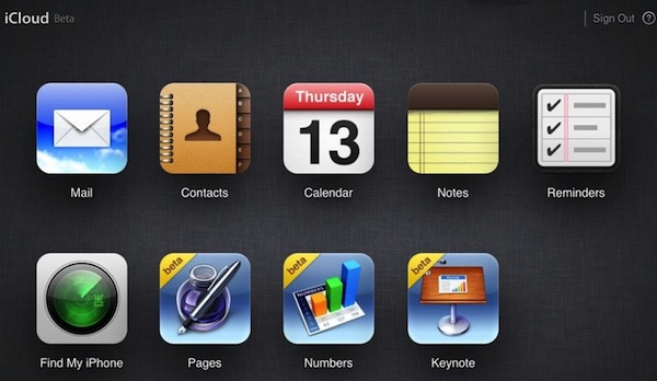 iWork for iCloud beta