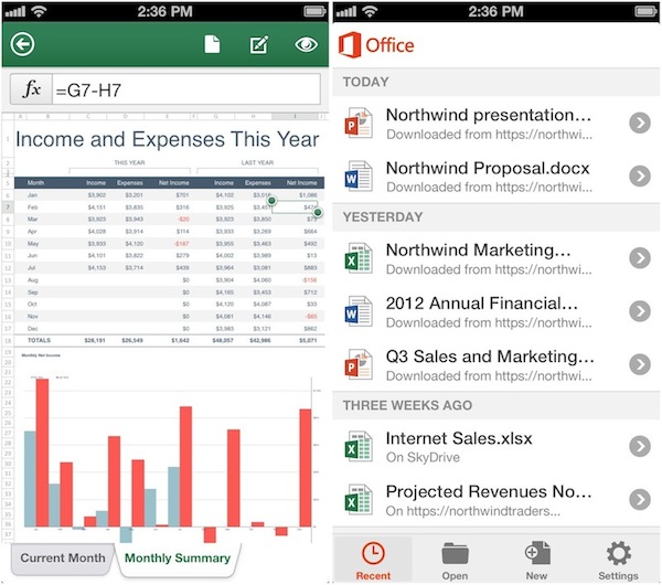 office_mobile_iphone_screenshots