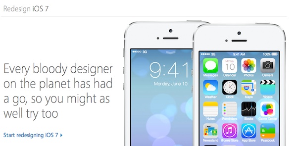 redesign ios 7