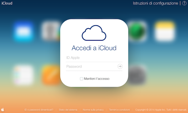 Find my iPhone guida accesso iCloud