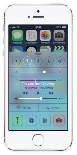 iOS 7 Control Center