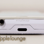 iPhone 5 Battery Bank Cover by Puro, particolare con il telefono inserito - TheAppleLounge.com