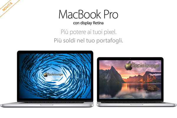Nuovi MacBook Pro Late 2013, più potenti e meno costosi - TheAppleLounge.com