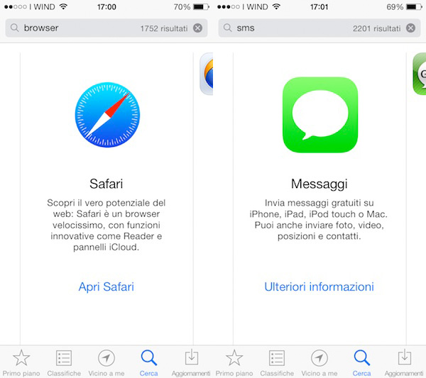 ricerche-app-store