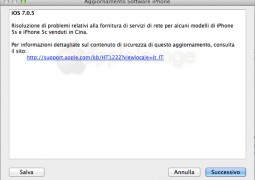 Apple rilascia iOS 7.0.5 - TheAppleLounge.com