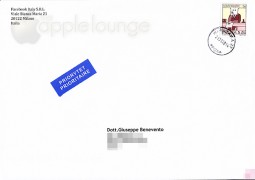 Ecco cosa ha risposto facebook (busta lettera) - TheAppleLounge.com