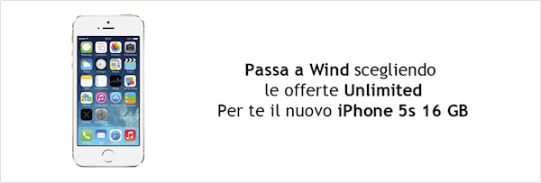 Le offerte di Wind per iPhone 5