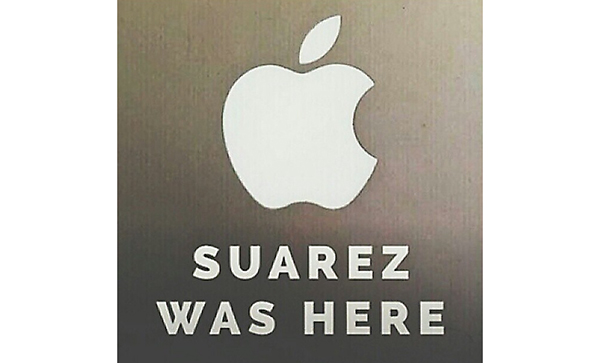 Suarez was here