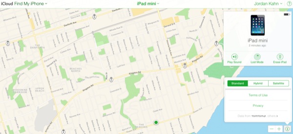 Mappe Apple iCloud