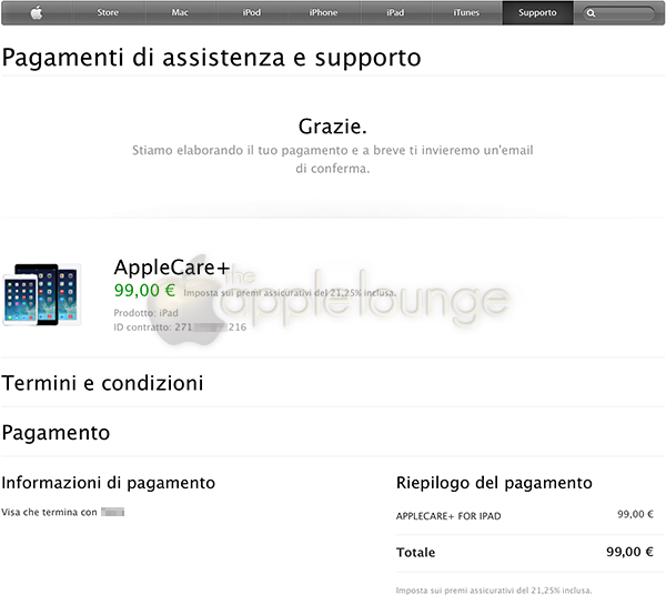 AppleCare+, disponibile un sistema di pagamento sicuro 05 - TheAppleLounge.com