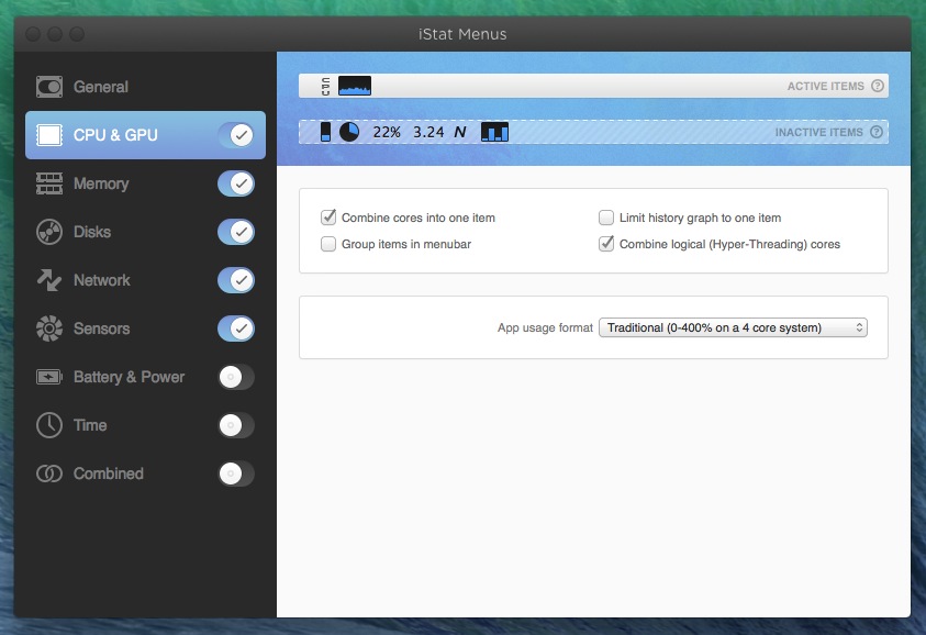 istat menus 5 free istat menus 5 free