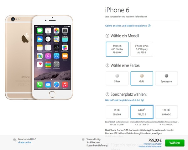 iphone 6 germania