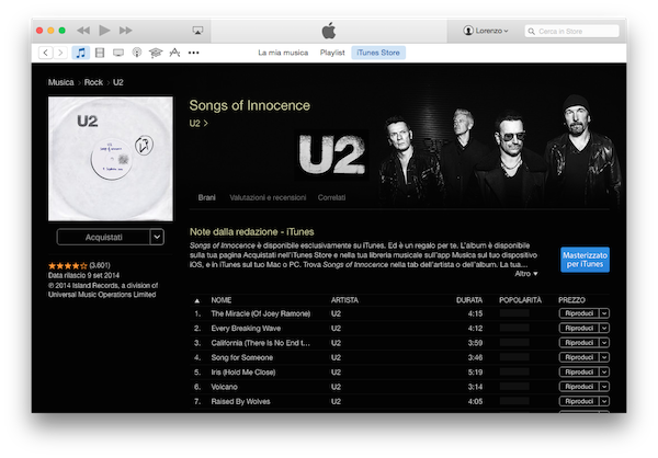 iTunes Store Yosemite 3