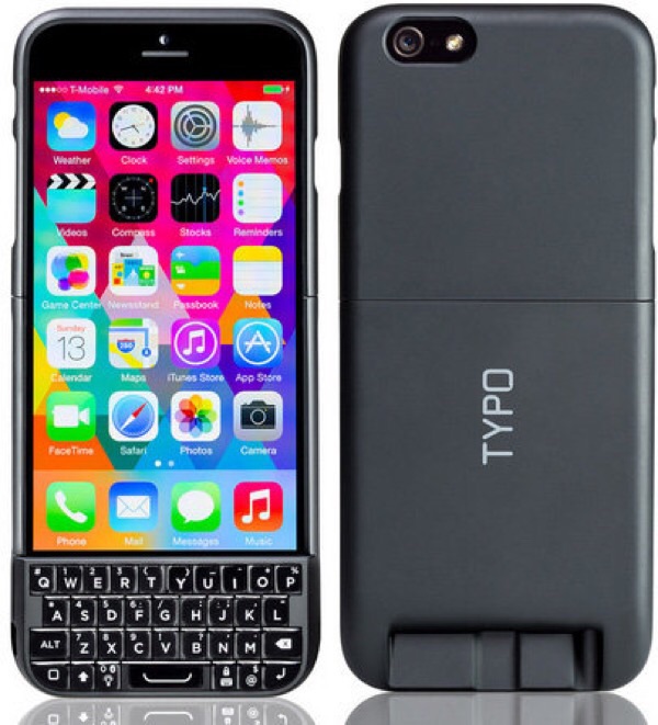 Tastiera fisica iPhone BlackBerry Typo
