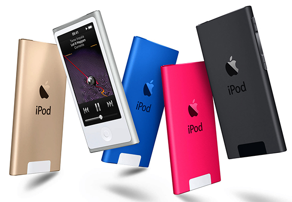 Orolo, Argentolo, Azzurrolo, Rosolo, Grigiosideralolo, e Rossolo (che non appare qui perché è quello che scattava la foto). I nuovi iPod nani.