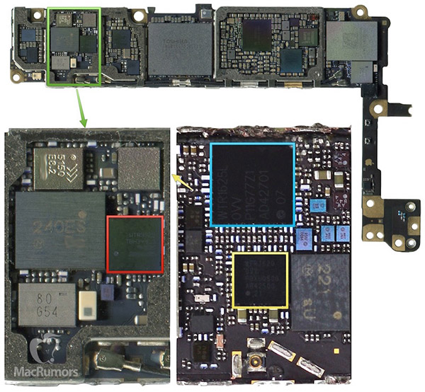 iPhone 6s scheda logica