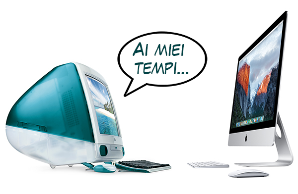 First iMac 1998 vs iMac 5K