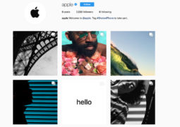 Apple account ufficiale Instagram