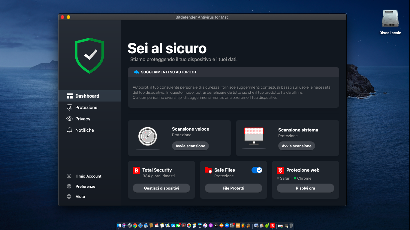 Bitdefender Antivirus per Mac