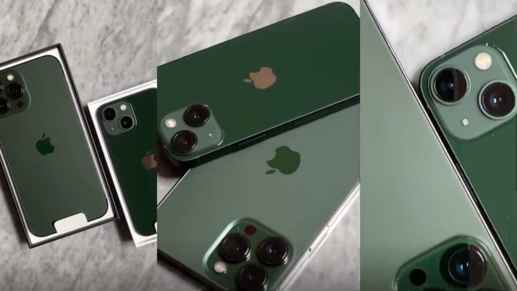 iPhone 13 verde