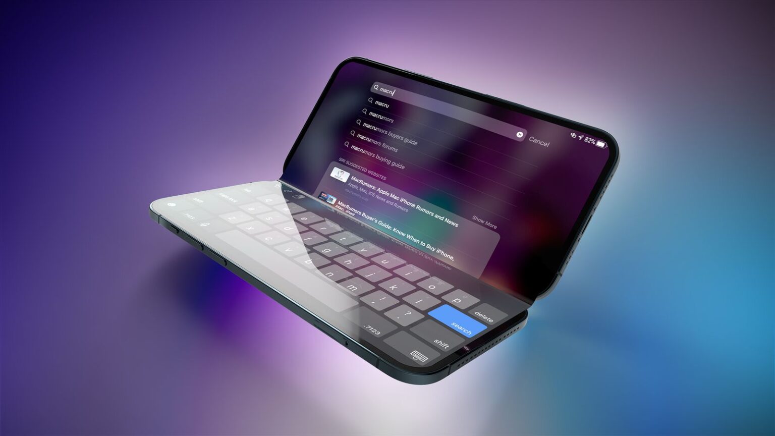 iPhone fold