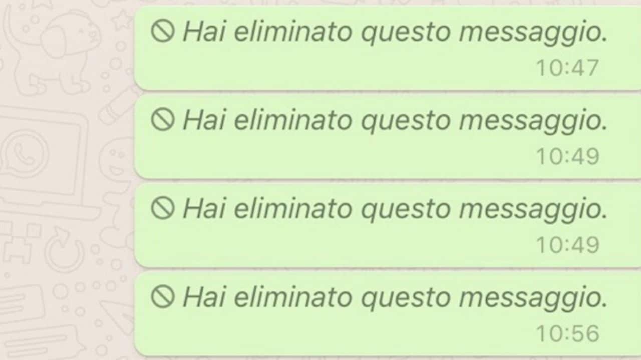 messaggi WhatsApp