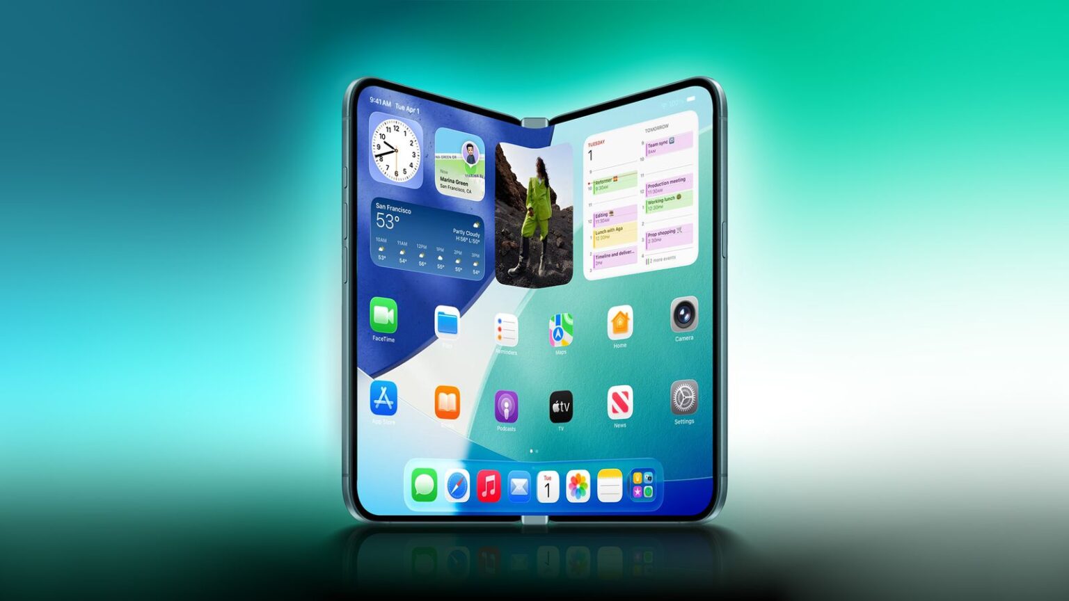 iphone pieghevole